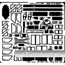Фототравление 1/48 Си Харриер FRS.1 (рекомендовано для Airfix) (EDU-48214) Масштаб:  1:48