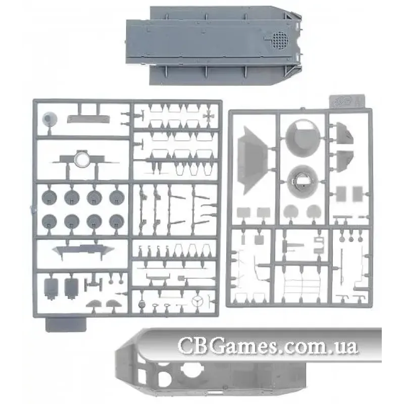Збірна модель ICM72911 BTR-60PB Soviet infantry vehicle