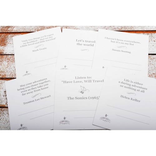 Карти Набір скретч листівок для подорожей "Скретч Карта світу" в конверті