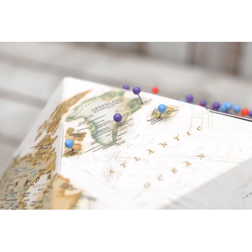 Карти Об'ємний 3D Pin Глобус My Pin Antique Map Globe