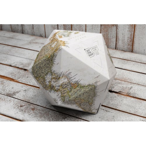 Карти Об'ємний 3D Pin Глобус My Pin Antique Map Globe