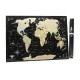Карти Скретч карта світу My Map Black edition mini в тубусі