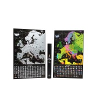 Скретч карта Європи My Map Europe edition ENG в тубусі