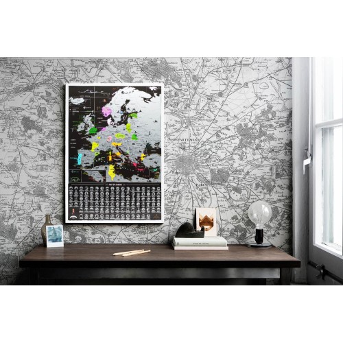 Карти Скретч карта Європи My Map Europe edition ENG в тубусі