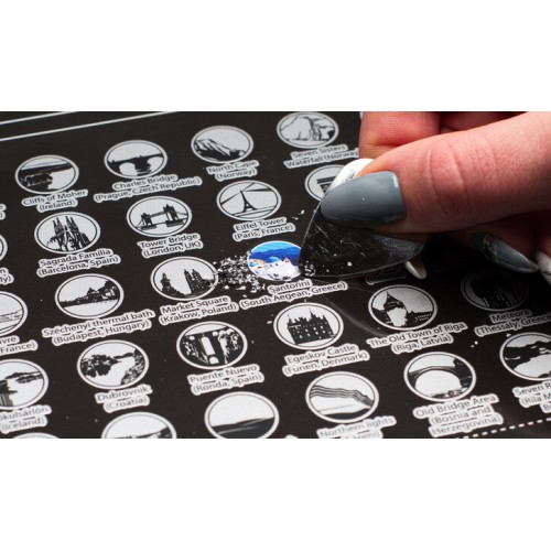 Карти Скретч карта Європи My Map Europe edition ENG в тубусі