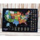 Карти Скретч карта Сполучених Штатів Америки My Map USA edition у тубусі