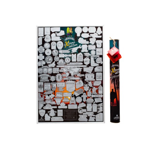 Постери Скретч постер My Poster Extreme edition у тубусі