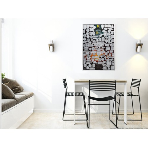 Постери Скретч постер My Poster Extreme edition у тубусі