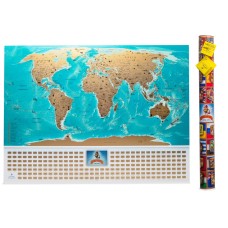 Скретч карта світу My Map Flags edition UKR