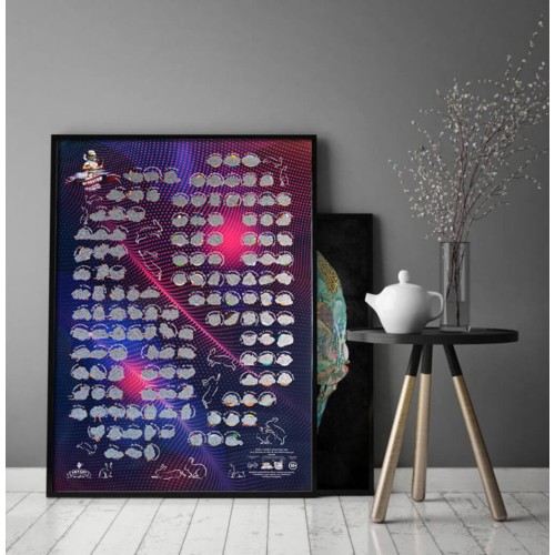 Постери Скретч постер ГРА My Poster Sex edition UKR