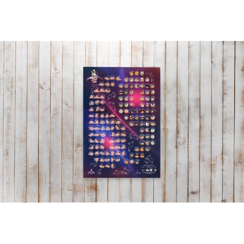 Постери Скретч постер ГРА My Poster Sex edition UKR