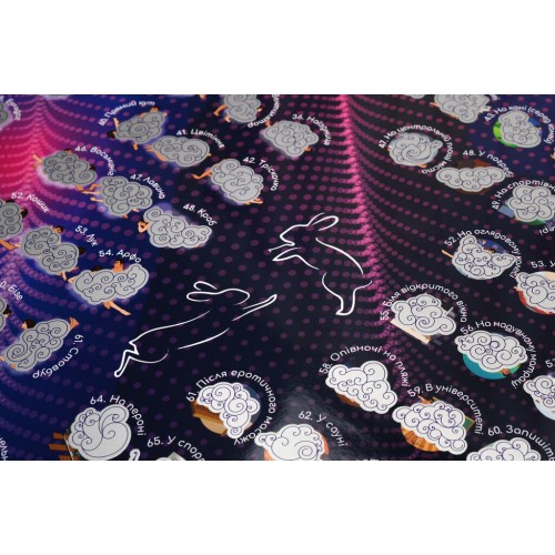 Постери Скретч постер ГРА My Poster Sex edition UKR