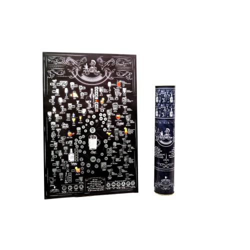 Постери Скретч постер My Drink Poster ENG у тубусі