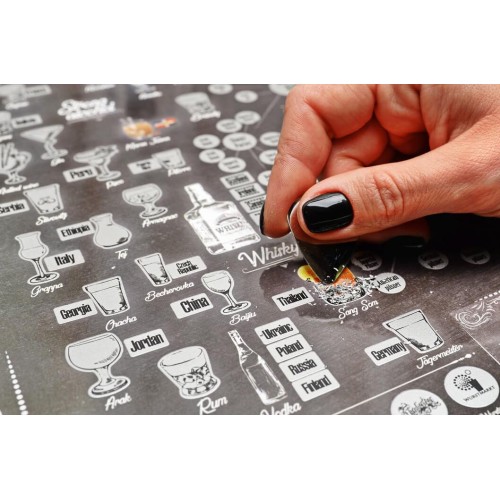 Постери Скретч постер My Drink Poster ENG у тубусі