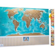 Скретч карта світу My Map Flags edition ENG