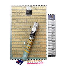 Скретч Постер із Фільмами на Реальних подіях ENG від Mymap у Тубусі