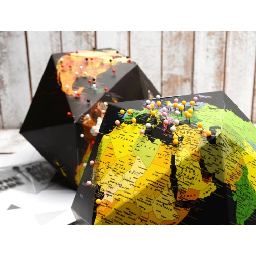 Карти Об'ємний 3D Pin Глобус My Pin Chocolate Map Globe