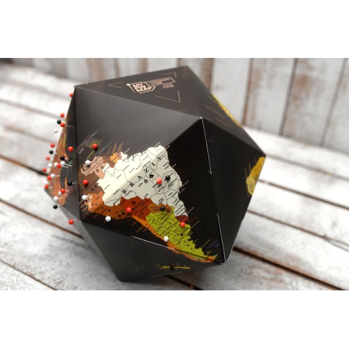 Карти Об'ємний 3D Pin Глобус My Pin Chocolate Map Globe