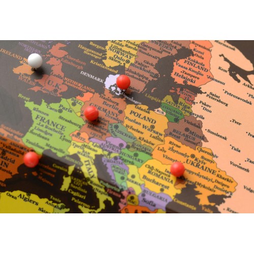 Карти Об'ємний 3D Pin Глобус My Pin Chocolate Map Globe