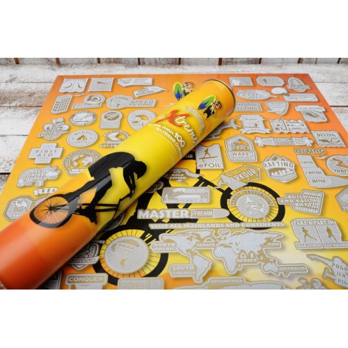 Постери Скретч постер My Poster Extreme edition Понад 100 екстремальних завдань ENG у тубусі