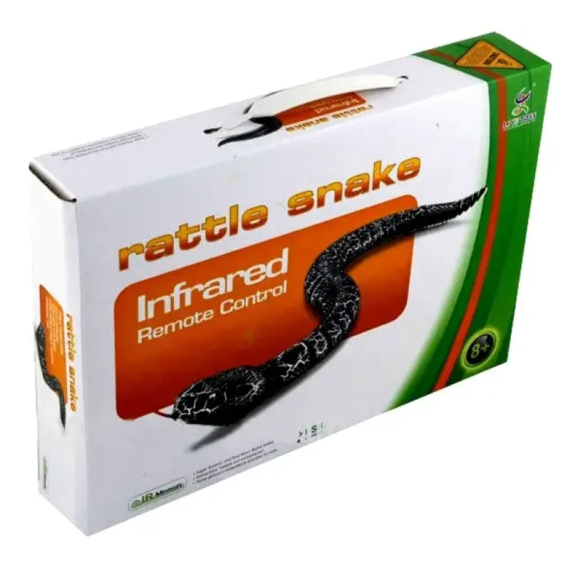 Змея на и/к управлении "Rattle snake" (черная) (LY-9909A)
