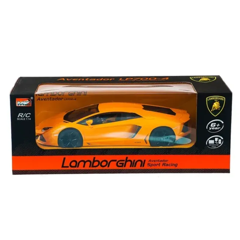 Машинка р/у 1:14 Meizhi лиценз. Lamborghini LP700 (желтый) (MZ-2025y)