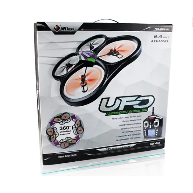 Квадрокоптер большой р/у WL Toys Cyclone 2 V333 2.4GHz (WL-V333)