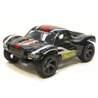 Шорт 1:18 Himoto Tyronno E18SC Brushed (черный) (E18SCb)