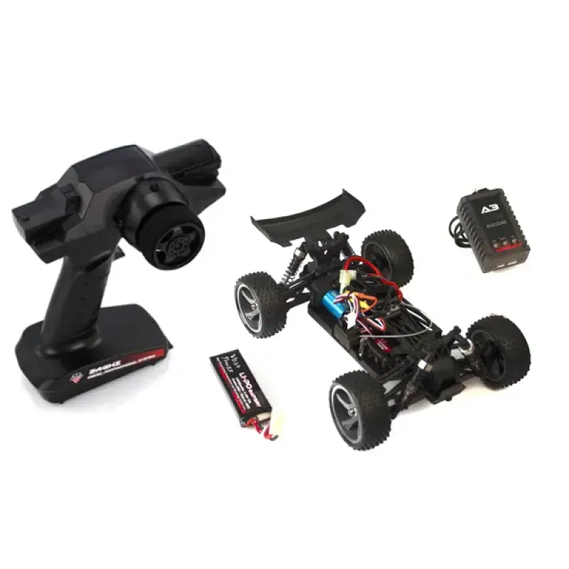 Багги 1:18 Himoto Spino E18XBL Brushless (черный) (E18XBLb)
