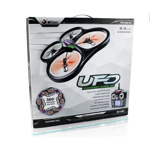 Квадрокоптеры Квадрокоптер большой р/у WL Toys Cyclone 2 V333 с камерой 2.4GHz (WL-V333c)