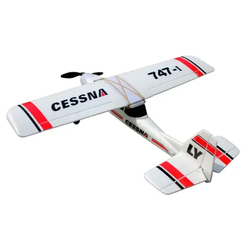 Модели на радиоуправлении Модель р/у 2.4GHz самолёта VolantexRC Cessna (TW-747-1) 940мм RTF (TW-747-1-BL-RTF)