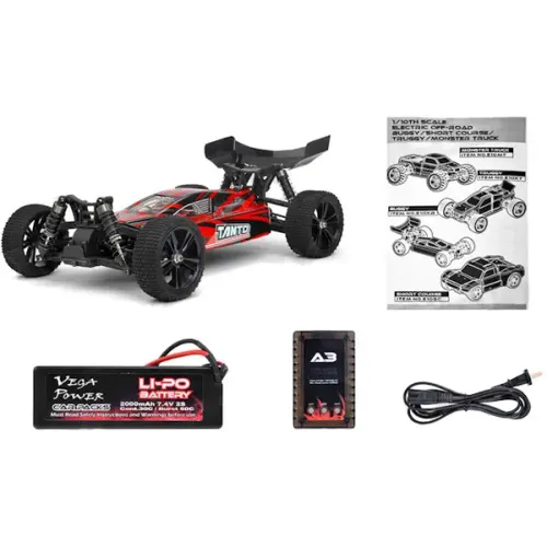 Багги Багги 1:10 Himoto Tanto E10XBL Brushless (красный) (E10XBLr)