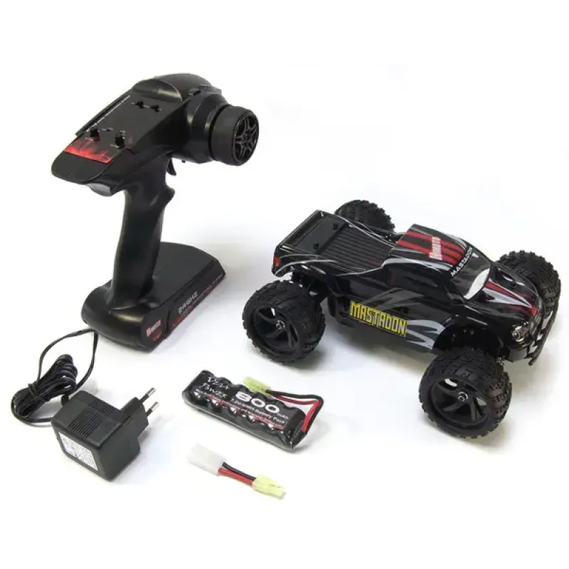 Монстр 1:18 Himoto Mastadon E18MT Brushed (белый) (E18MTw)