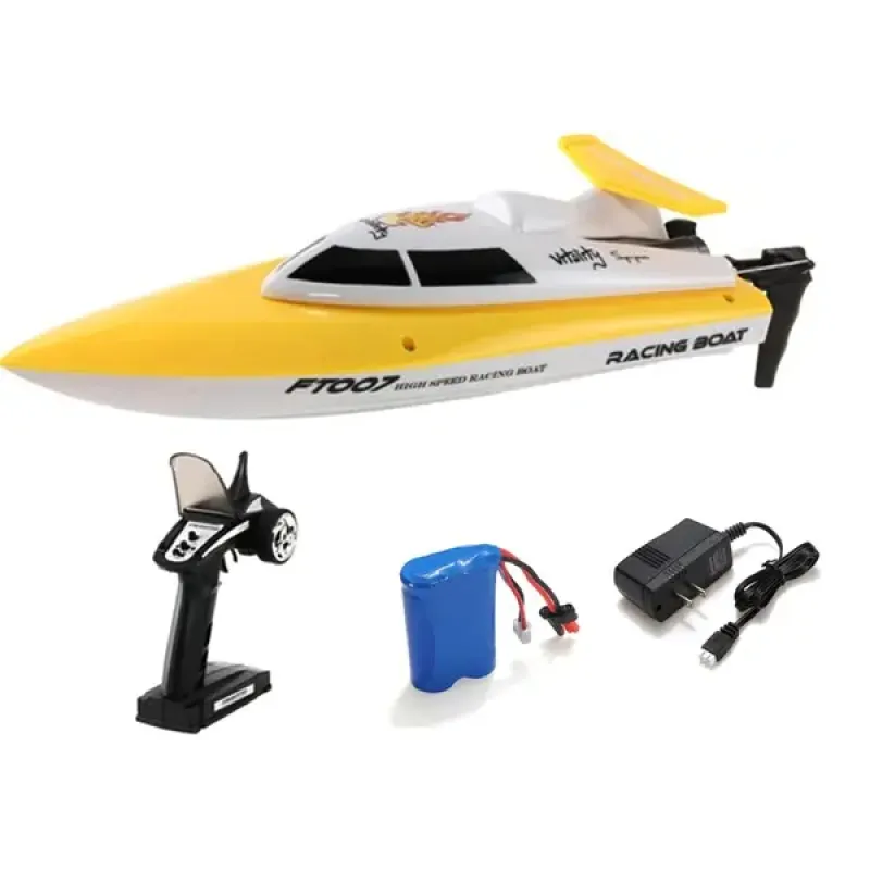 Катер на р/у 2.4GHz Fei Lun FT007 Racing Boat (желтый) (FL-FT007y)
