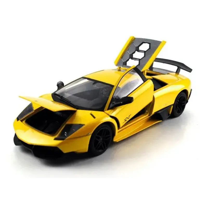 Машинка р/у 1:18 Meizhi лиценз. Lamborghini LP670-4 SV металлическая (желтый) (MZ-2152y)
