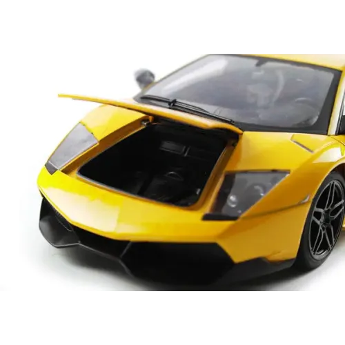 Игрушечные машинки Машинка р/у 1:18 Meizhi лиценз. Lamborghini LP670-4 SV металлическая (желтый) (MZ-2152y)