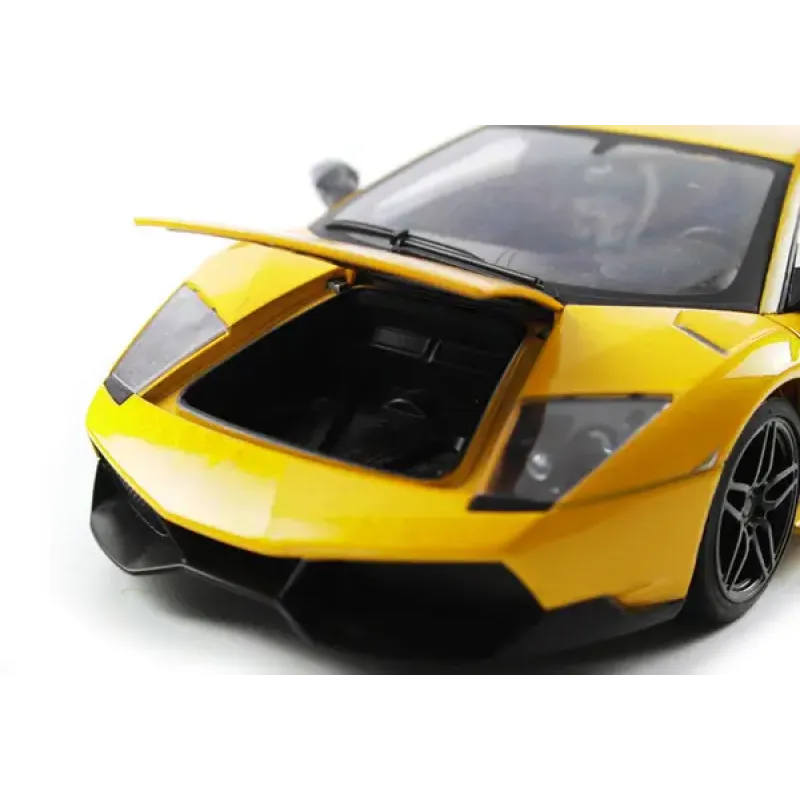 Машинка р/у 1:18 Meizhi лиценз. Lamborghini LP670-4 SV металлическая (желтый) (MZ-2152y)