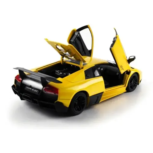Игрушечные машинки Машинка р/у 1:18 Meizhi лиценз. Lamborghini LP670-4 SV металлическая (желтый) (MZ-2152y)