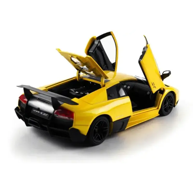 Машинка р/у 1:18 Meizhi лиценз. Lamborghini LP670-4 SV металлическая (желтый) (MZ-2152y)