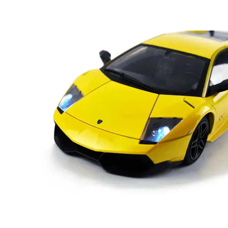 Машинка р/у 1:18 Meizhi лиценз. Lamborghini LP670-4 SV металлическая (желтый) (MZ-2152y)