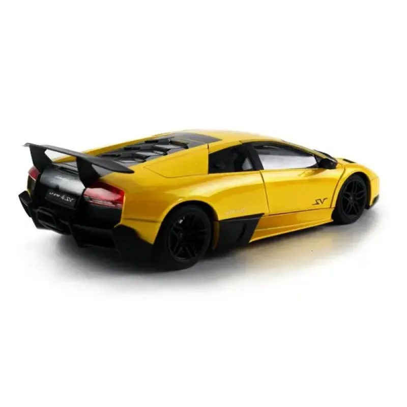 Машинка р/у 1:18 Meizhi лиценз. Lamborghini LP670-4 SV металлическая (желтый) (MZ-2152y)