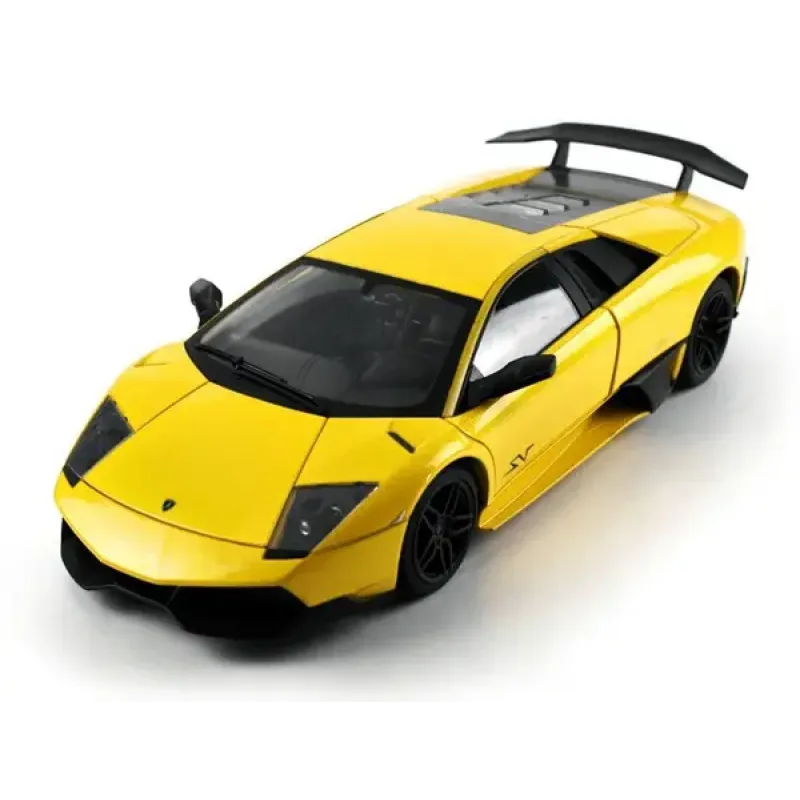 Машинка р/у 1:18 Meizhi лиценз. Lamborghini LP670-4 SV металлическая (желтый) (MZ-2152y)