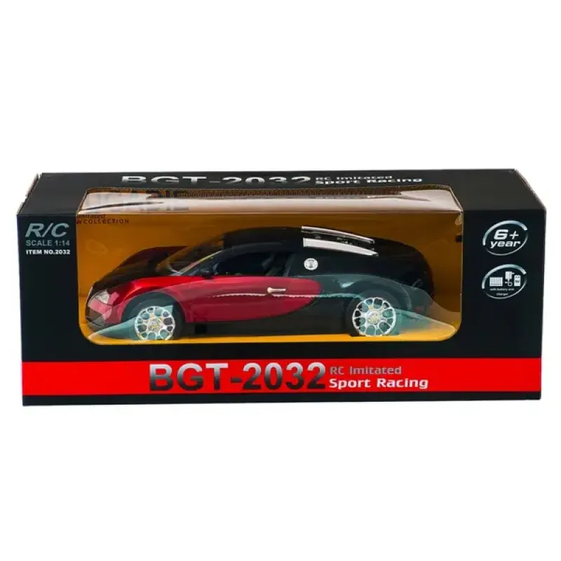 Машинка р/у 1:14 Meizhi Bugatti Veyron (красный) (MZ-2032r)
