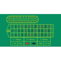 Сукно профессиональное для игры в рулетку (арт. 10219)