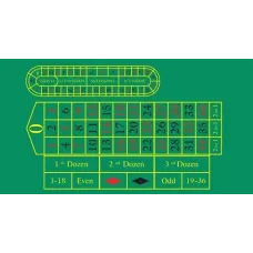 Сукно профессиональное для игры в рулетку (арт. 10219)