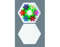 Термомозаїка HAMA Поле для MIDI 5+ малий шестикутник, 169 кілочків