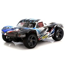 Шорт 1:18 Himoto Tyronno E18SC Brushed (белый) (E18SCw)