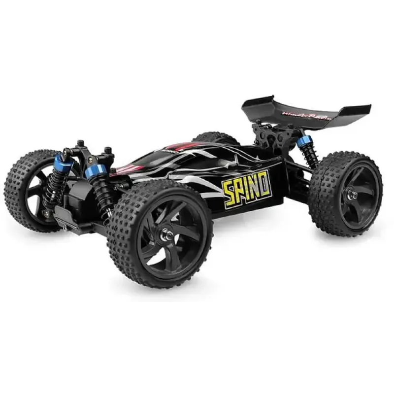 Багги 1:18 Himoto Spino E18XB Brushed (черный) (E18XBb)
