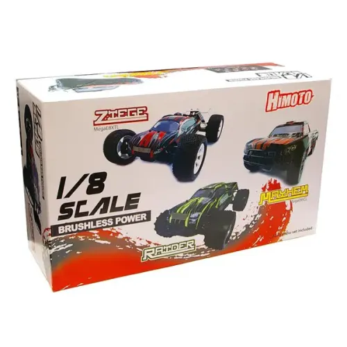 Трагги Трагги 1:8 Himoto Ziege MegaE8XTL Brushless (красный) (MegaE8XTLr)