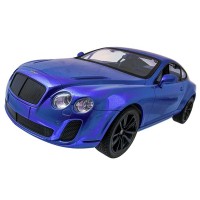 Машинка р/у 1:14 Meizhi лиценз. Bentley Coupe (синий) (MZ-2048b)